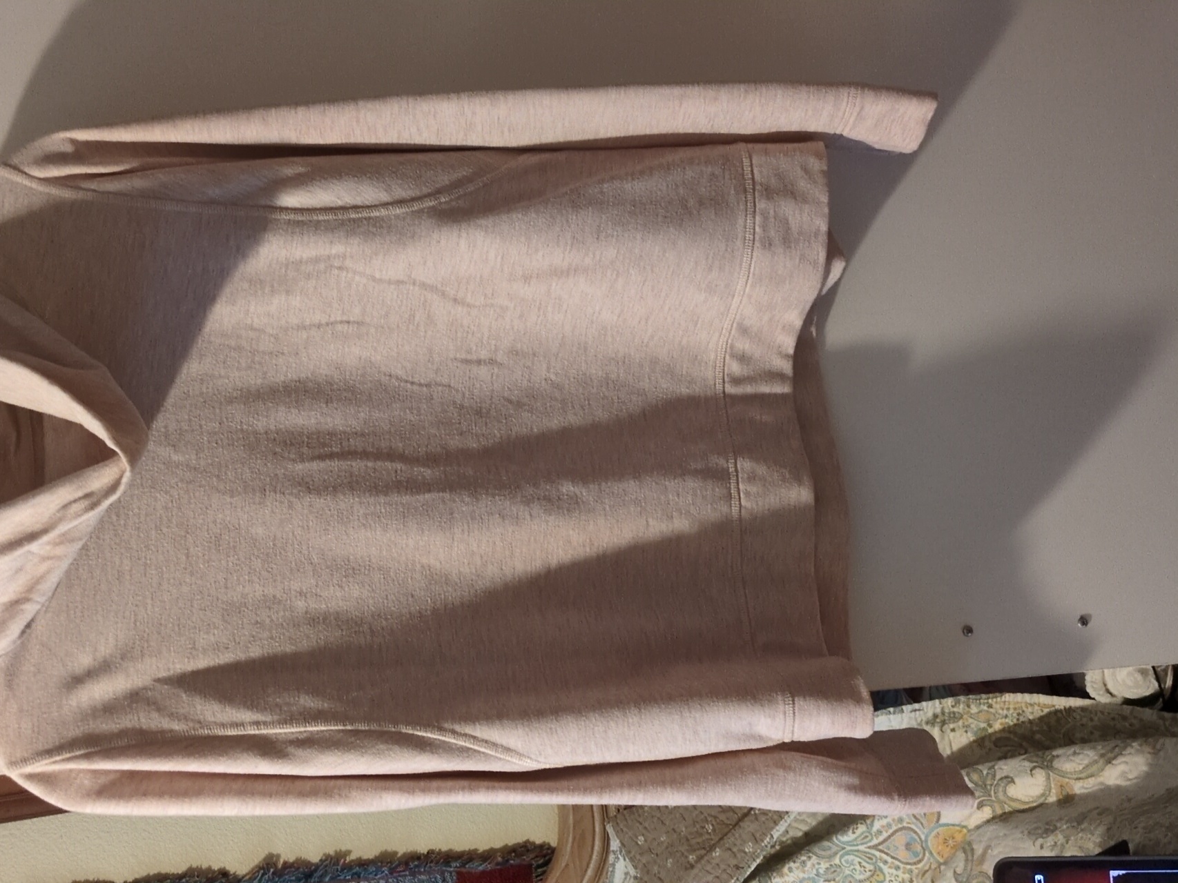 Avia Light Pink Cowl Neck Pullover Sweater
